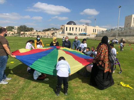 مهرجان رياضي لذوي الاحتياجات الخاصة في رهط 